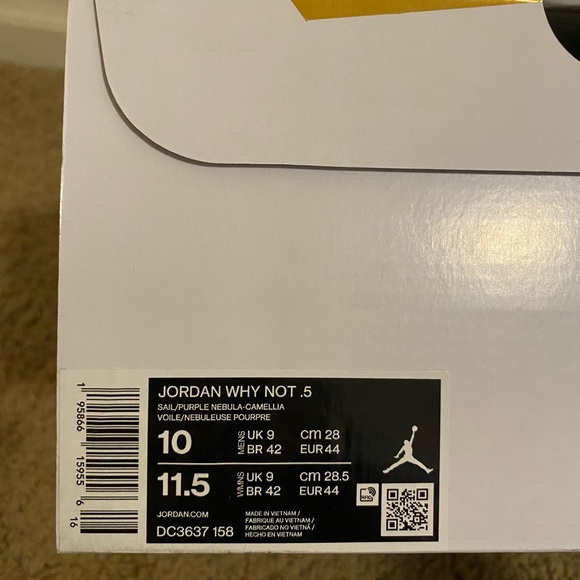 NEW Jordan Why Not Zer0.5 Basketball Shoes - Picture 8 of 8